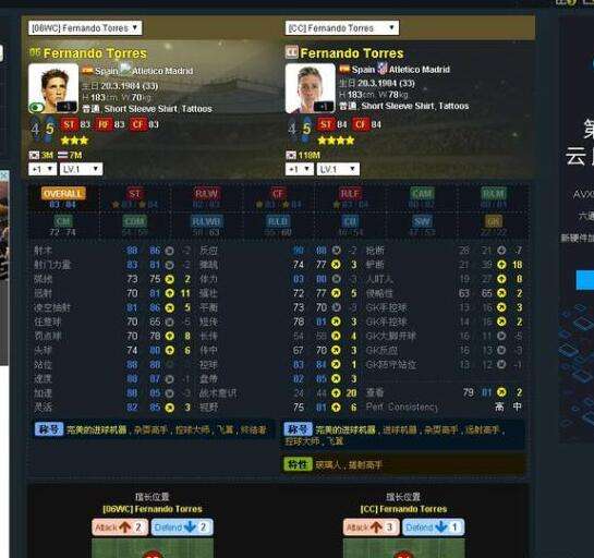 FIFA Online3马竞套超强球员推荐_特玩fifa onl