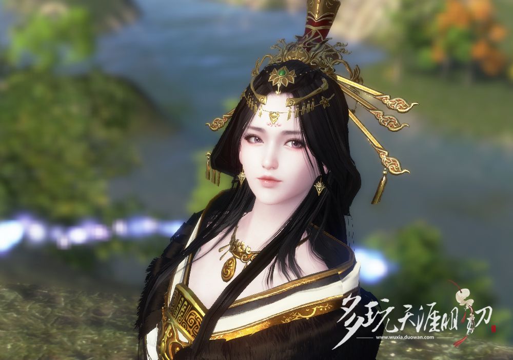 温婉女王气质感成女 天刀捏脸数据分享