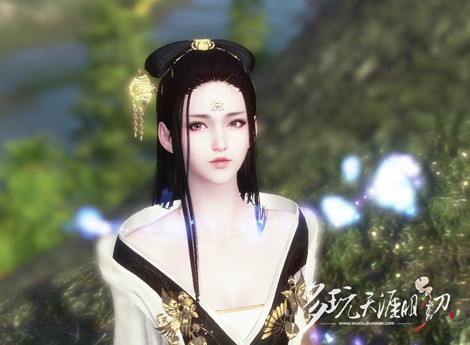 温婉女王气质感成女 天刀捏脸数据分享