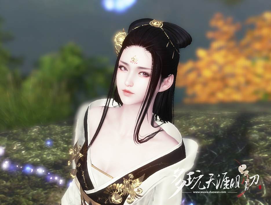 温婉女王气质感成女 天刀捏脸数据分享