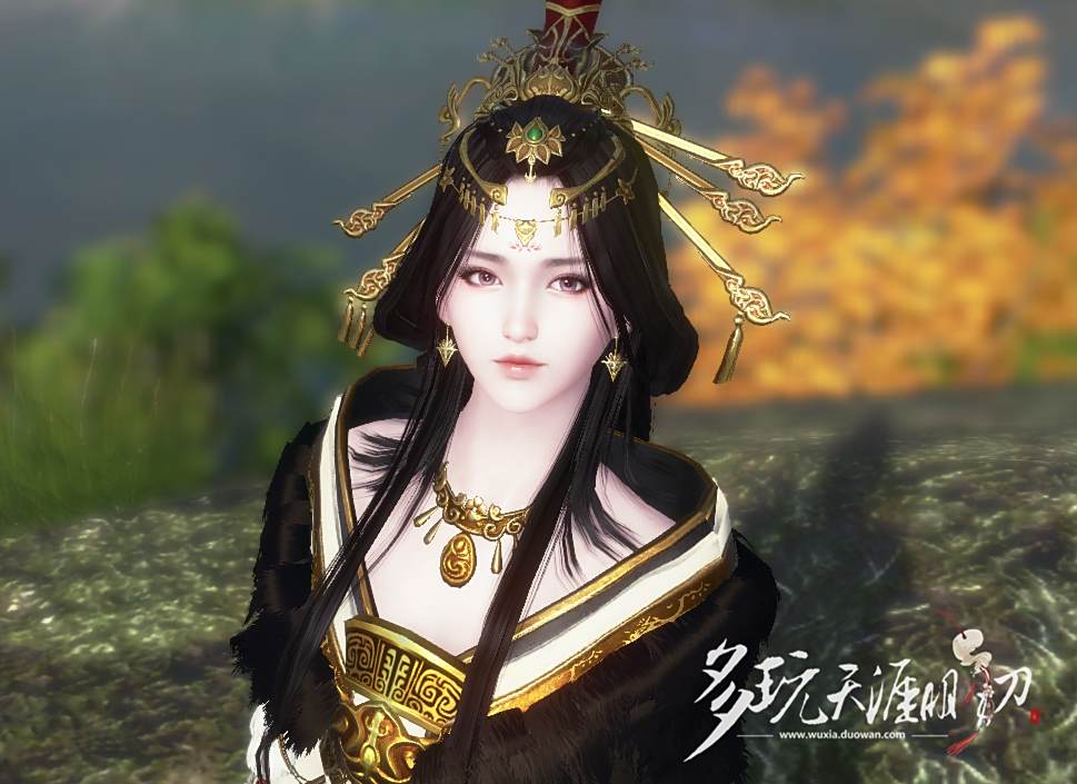 温婉女王气质感成女 天刀捏脸数据分享
