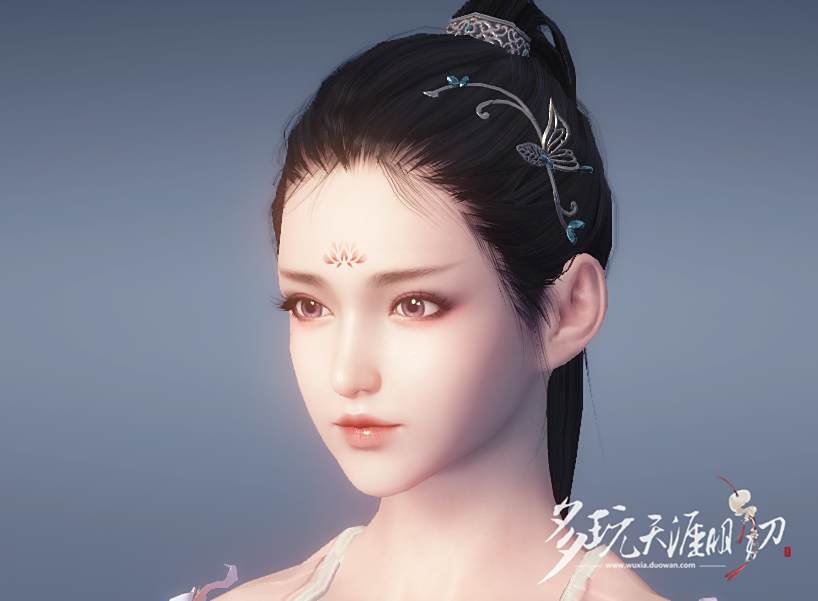 温婉女王气质感成女 天刀捏脸数据分享