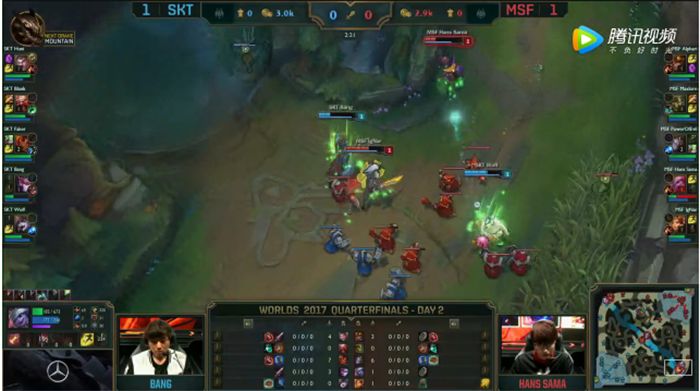SKT三比二险胜MSF 让世界记住的欧洲兔子队