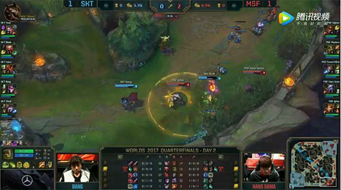 SKT三比二险胜MSF 让世界记住的欧洲兔子队