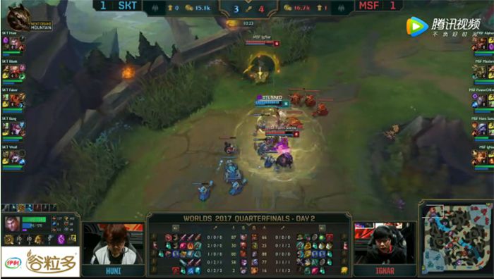 SKT三比二险胜MSF 让世界记住的欧洲兔子队