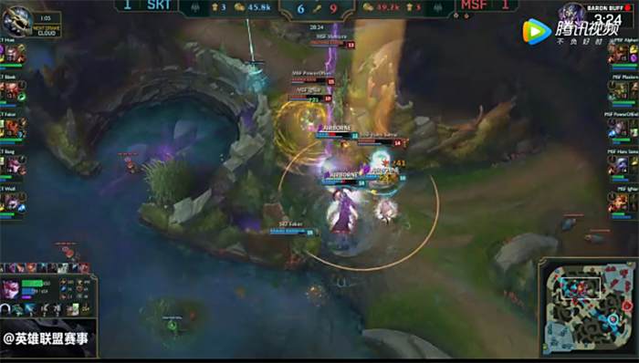 SKT三比二险胜MSF 让世界记住的欧洲兔子队