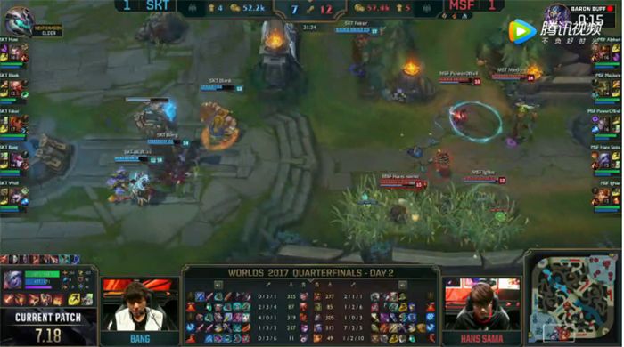 SKT三比二险胜MSF 让世界记住的欧洲兔子队