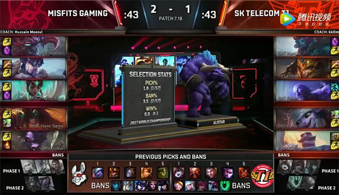 SKT三比二险胜MSF 让世界记住的欧洲兔子队