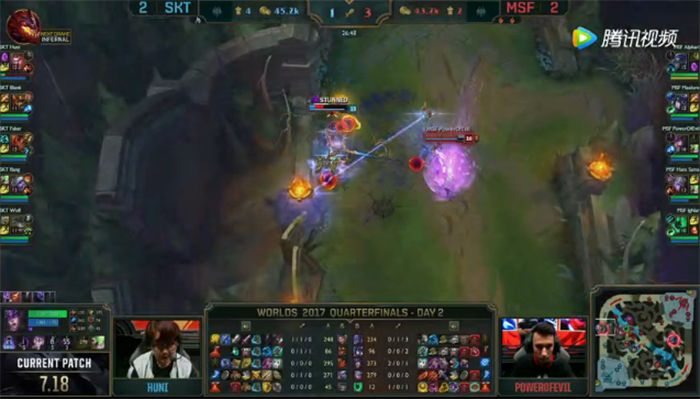 SKT三比二险胜MSF 让世界记住的欧洲兔子队