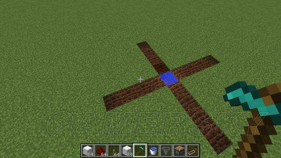 我的世界楼形一年生作物半自动收割机制作详解