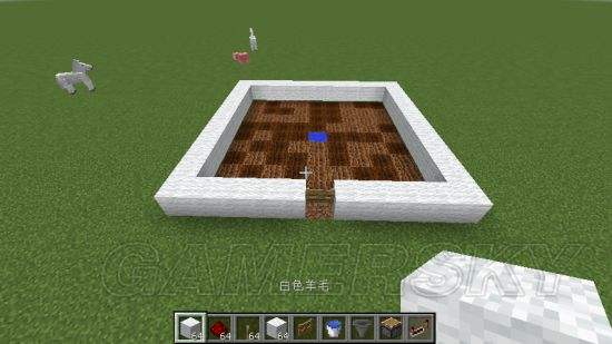 我的世界楼形一年生作物半自动收割机制作详解