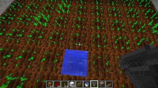 我的世界楼形一年生作物半自动收割机制作详解