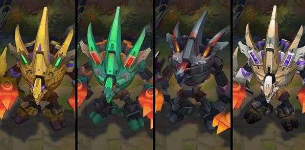 lol石头人霸天巨兽哪款炫彩皮肤好看?