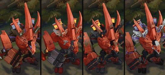 lol石头人霸天巨兽哪款炫彩皮肤好看?