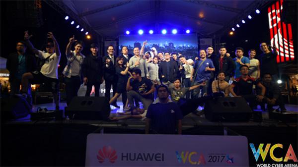 WCA华为菲律宾联手 跨界打造电竞嘉年华