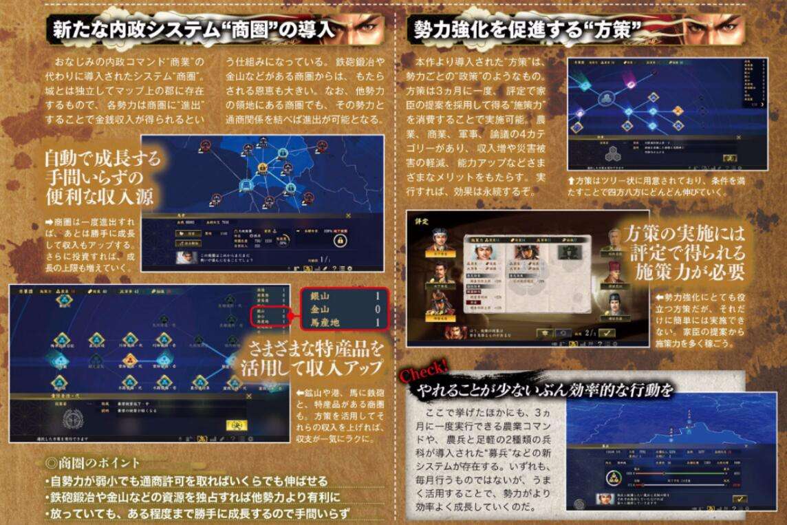 《信长之野望大志》 大名个性系统最新情报