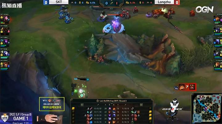 KeSPA杯小花生首战告捷 龙珠2:0击败SKT