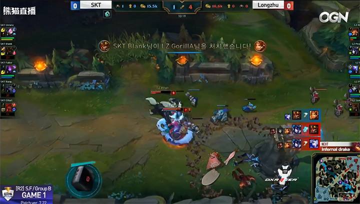 KeSPA杯小花生首战告捷 龙珠2:0击败SKT