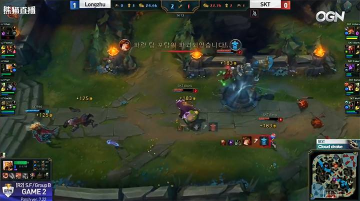 KeSPA杯小花生首战告捷 龙珠2:0击败SKT