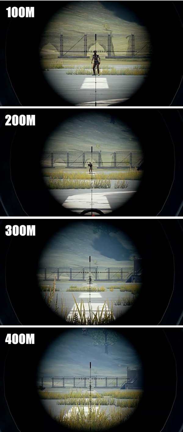 绝地求生测距大型攻略 怎么看吃鸡所有瞄准距离