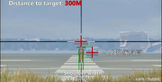绝地求生98K、SKS怎么爆头？教你新版4倍镜测距