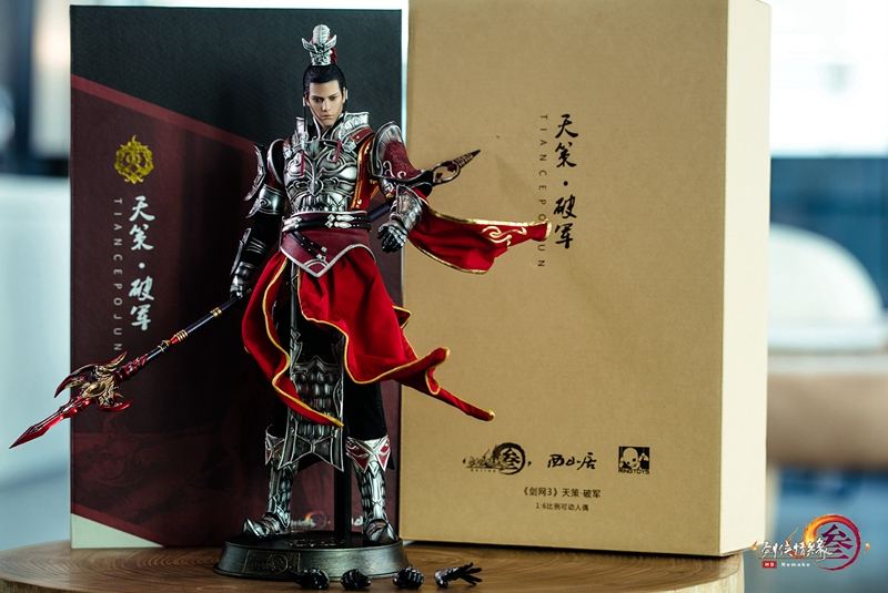 《剑网3》重制版天策兵人高清实拍图集首曝