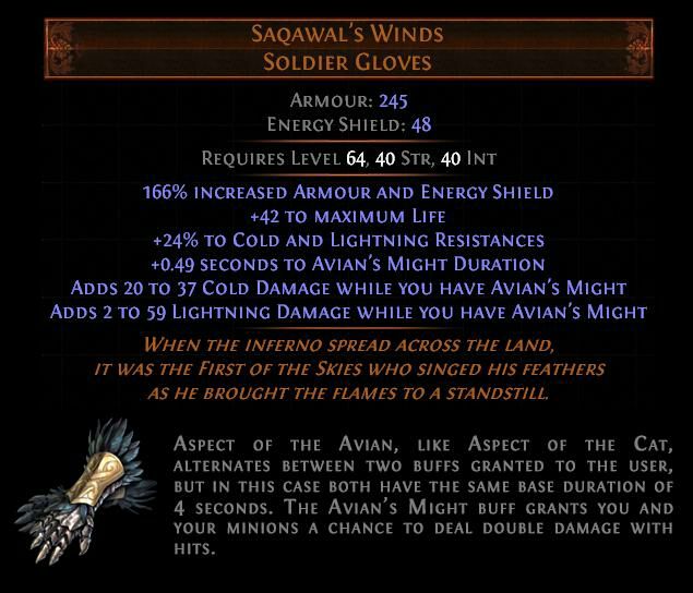 3.2新暗金装备属性一览 召唤手套与新衣服