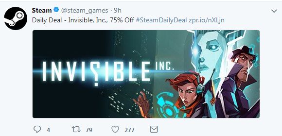 steam仅售17元 《隐形公司》2折优惠特别好评