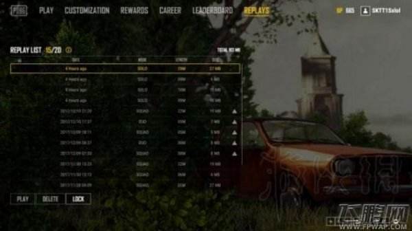 绝地求生回放录像功能在哪里 吃鸡replay功能用法