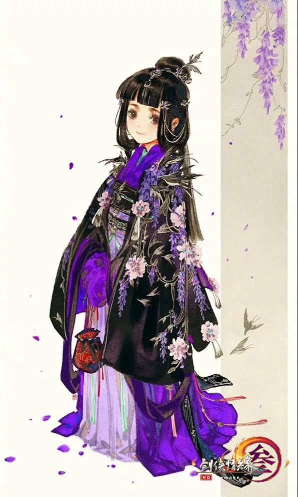 《剑网3》有爱同人插画赏 十三门派裙装图