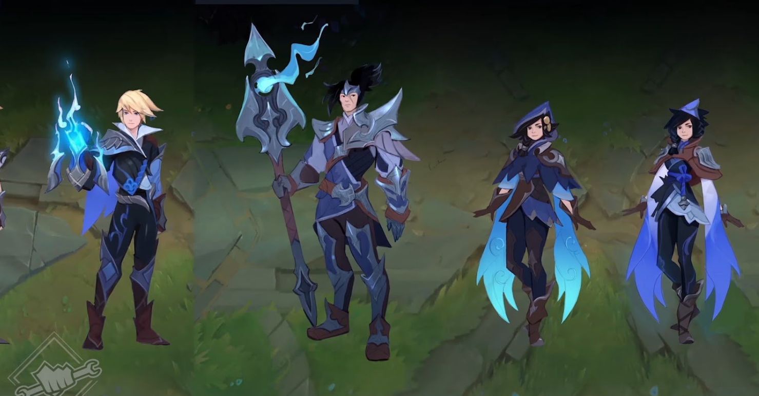 S7世界冠军SSG冠军皮:黑蓝为主的色调