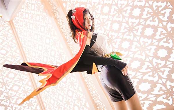冒险岛2神秘冷艳赏析 红披风—贝拉COSPLAY