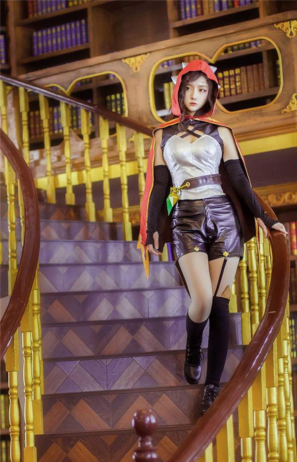 冒险岛2神秘冷艳赏析 红披风—贝拉COSPLAY