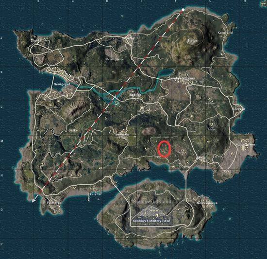 绝地求生老地图打野 吃鸡海岛图打野教程