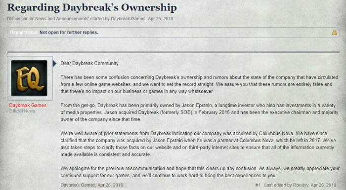 H1Z1用户流失98%,黎明工作室大规模裁员