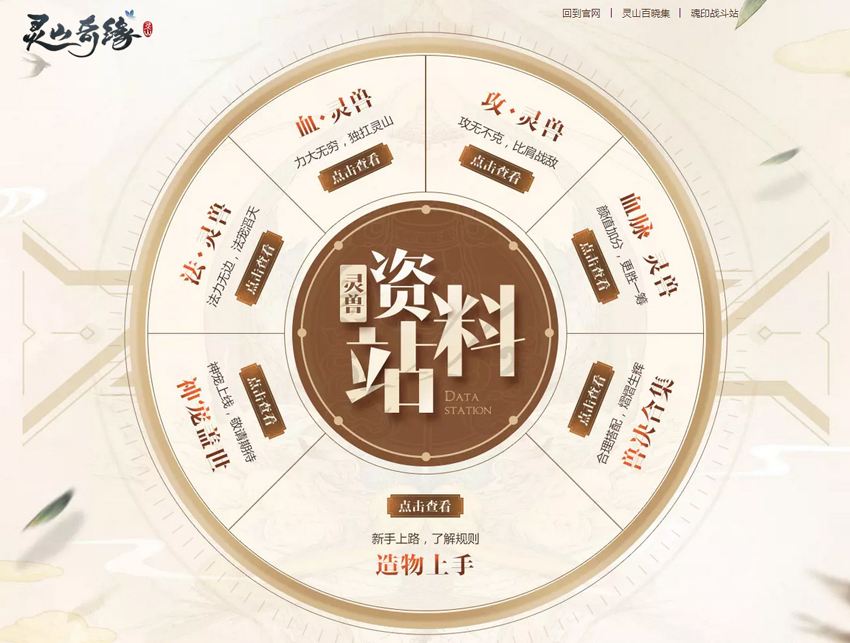十万种选择 《灵山奇缘》造灵正确打开方式