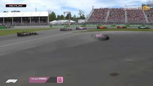 波澜不惊 2018赛季F1加拿大大奖赛正赛集锦