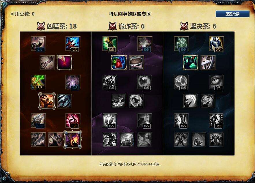 寡妇天赋加点图