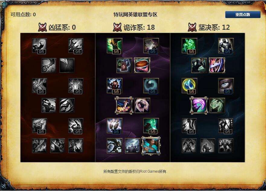 扇子妈天赋加点图