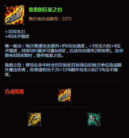 lol羊刀为什么叫羊刀鬼索的狂暴之刃详解