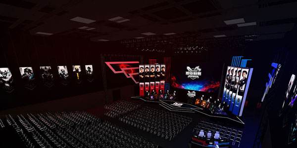 LPL春季赛舞台效果图