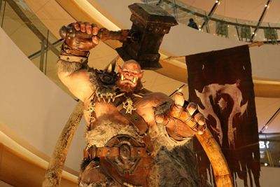 魔兽电影全球主题展成都大悦城观展图赏