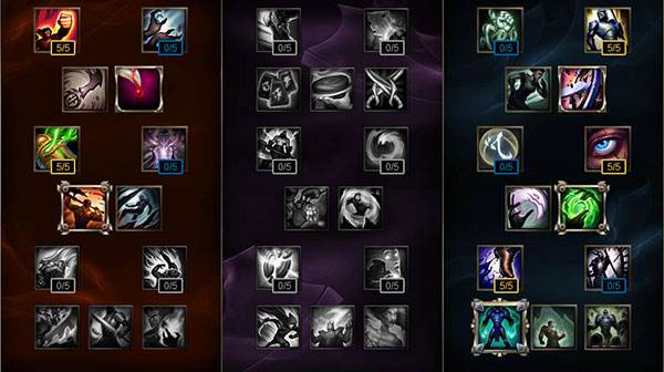 LOLS6不灭之握亚索最强天赋加点图