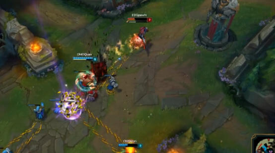 EDG全力以赴 硬战不输运筹稍欠OMG遗憾告负