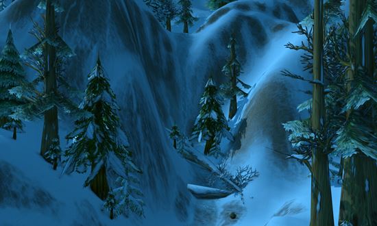 魔兽世界卡兹莫丹地区的瀑布美景一览