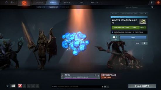 Dota2冬季赛珍藏套装4上线 珍藏套装预览