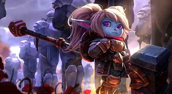 论LOL英雄整容前后的变化 设计师喜欢大妈