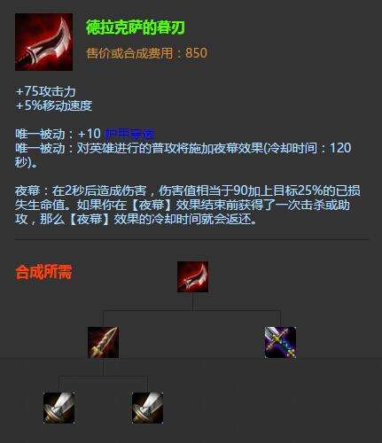 lol新装备暮刃来袭 大嘴秒变版本强势英雄