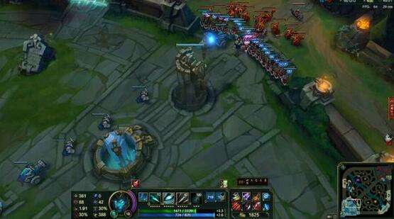 英雄联盟中用眼来堵住小兵的去路详解