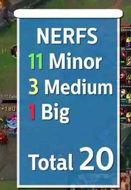 史上被削弱最惨10大的英雄 居然没有刀妹